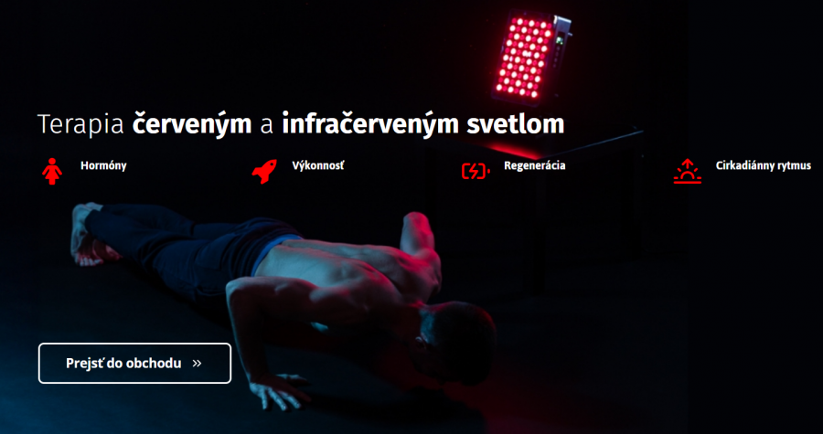 Terapia červeným a infračerveným svetlom od EasyLight